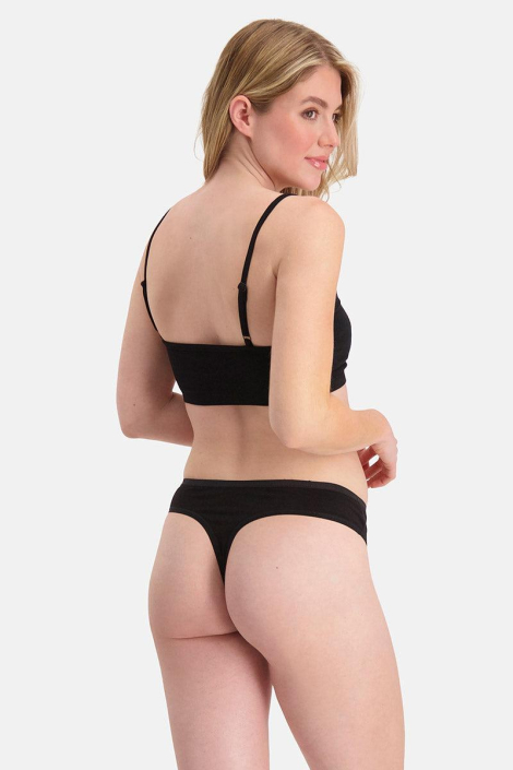 Bamboo basics zwarte dames ondergoed