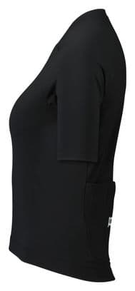 Maillot Manches Courtes Femme Poc Raceday Uranium Noir