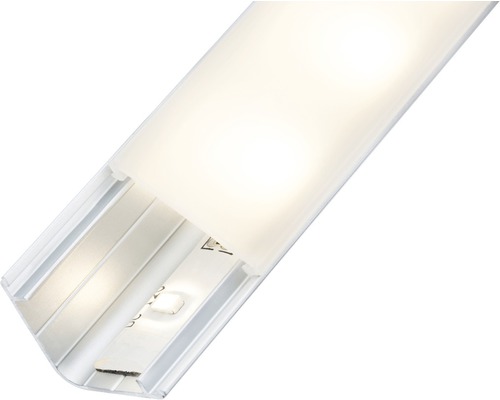 Paulmann Aluminium Profiel Delta met Diffuser, aluminium/geanodiseerd, 2,0 m