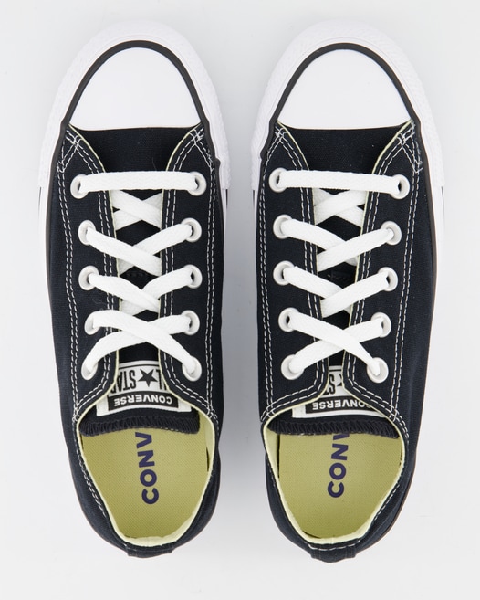 Converse Chuck Taylor All Star Schnürschuhe in Schwarz