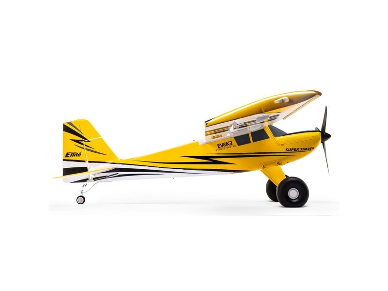 E-flite Motorflugzeug Super Timber 1727 mm BNF Basic Robustes STOL Flugmodell mit Spektrum Technik