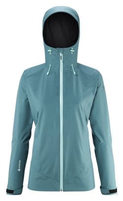 Veste Imperméable Femme Millet Grands Montets II Gore-Tex Bleu