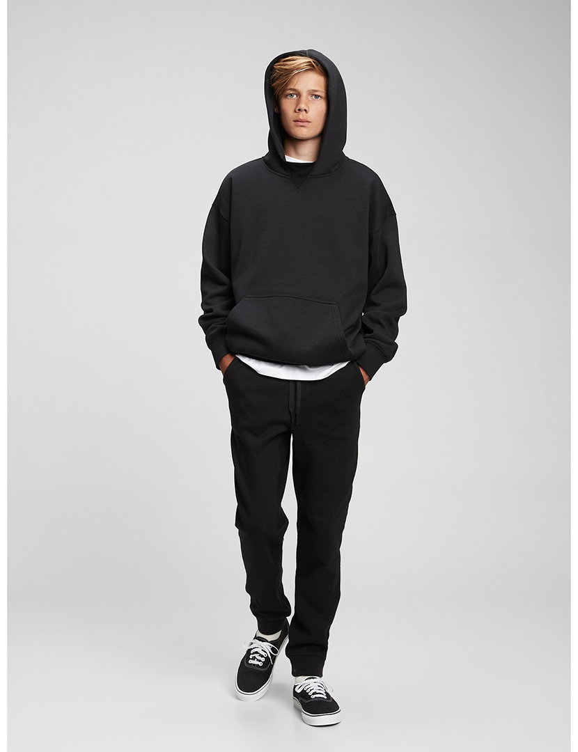 Boys' Black Jogger Pants