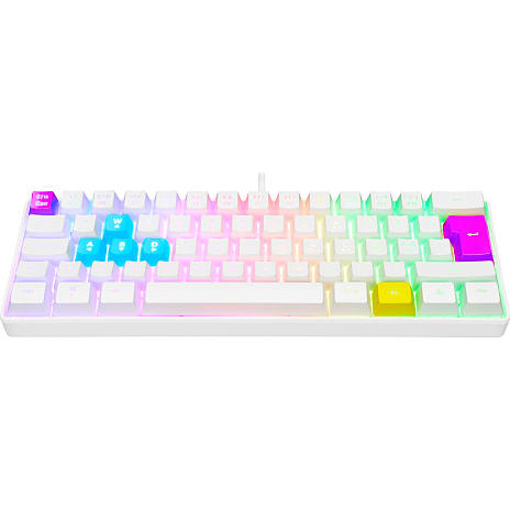 EXE Imp Color Pop Mini gaming tastatur - hvid