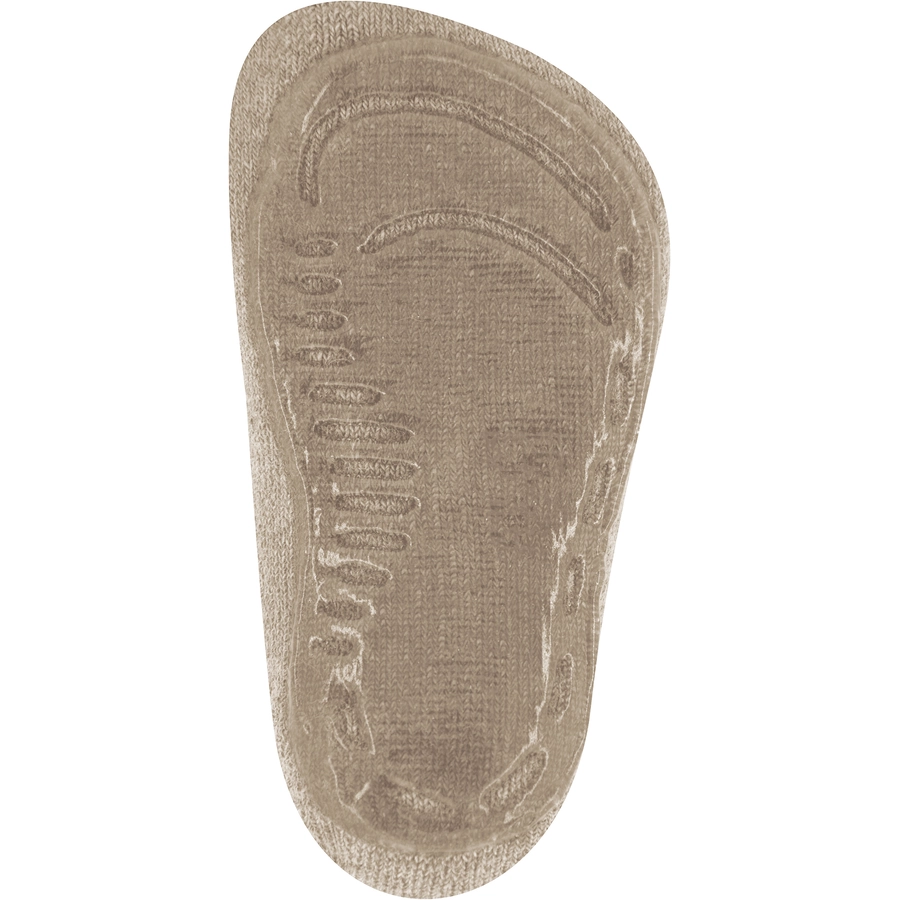 Ewers Stoppersocken SoftStep Uni beige melange