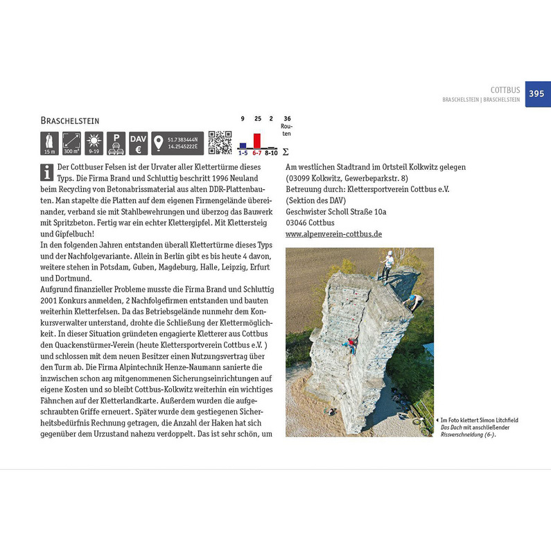 Geoquest Verlag Dickes B Kletter-/Boulderführer Berlin Brandenburg