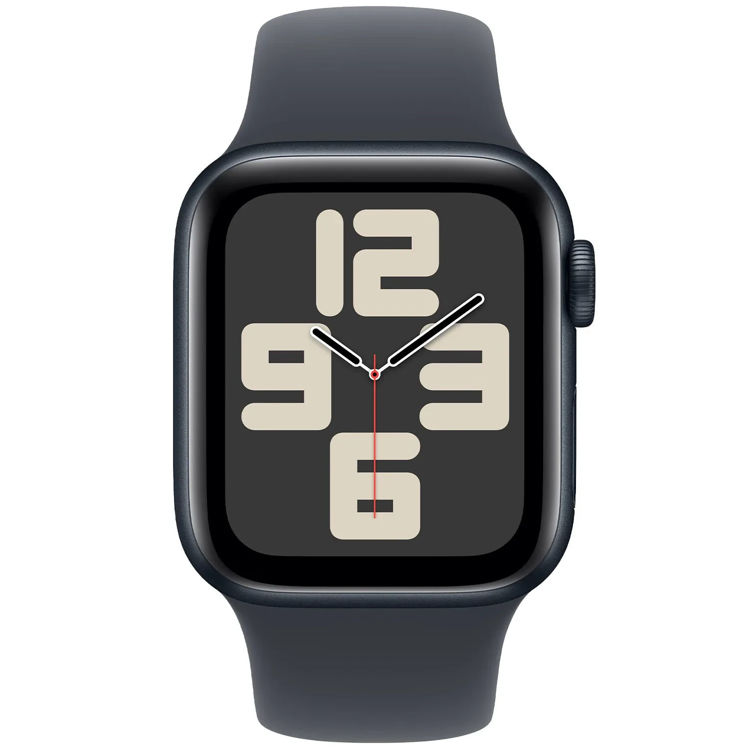 Apple Watch SE GPS 40mm Midnight Aluminium Sport Band S/M MXE73