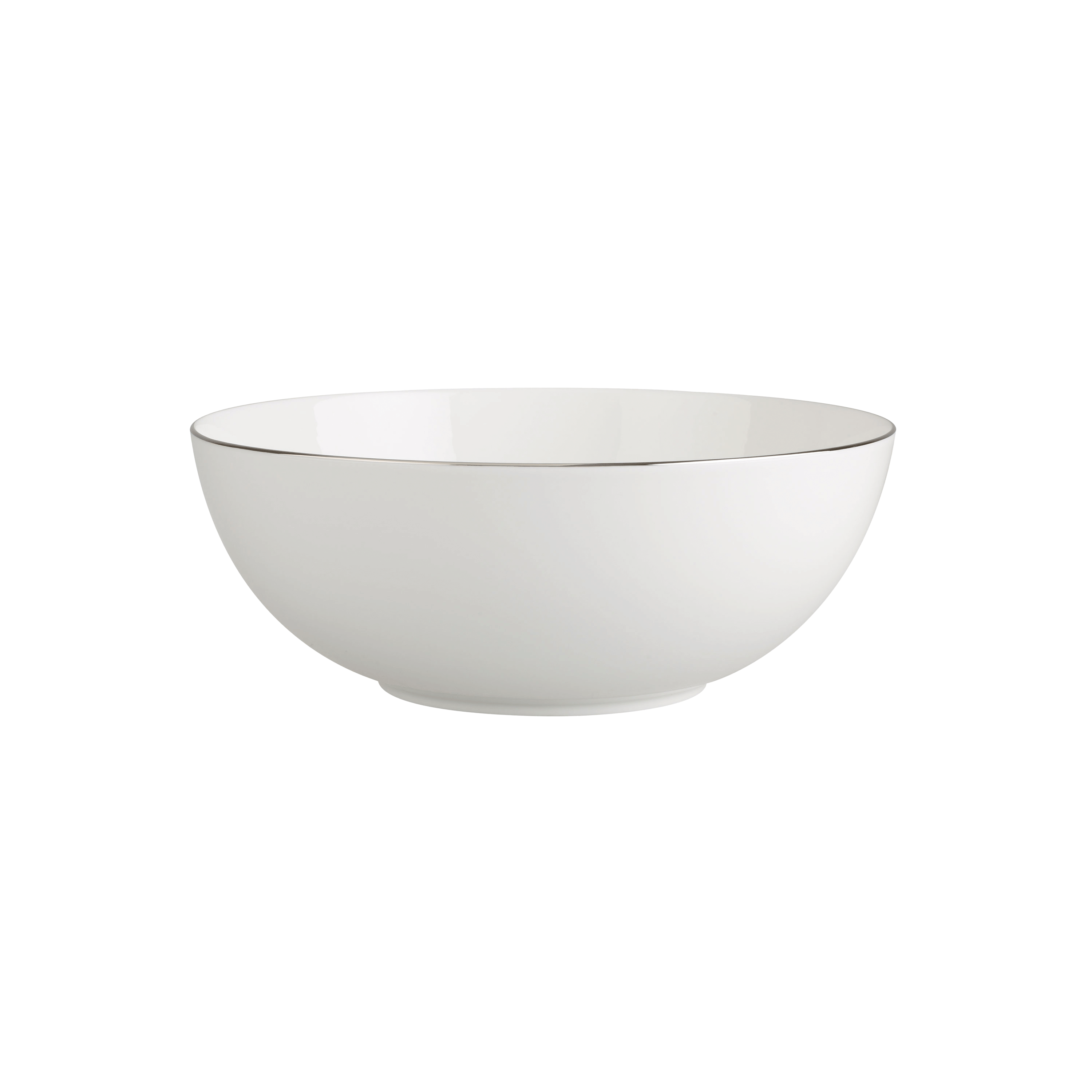 Anmut Salad serving bowl White, 50.8 oz, Premium Bone Porcelain