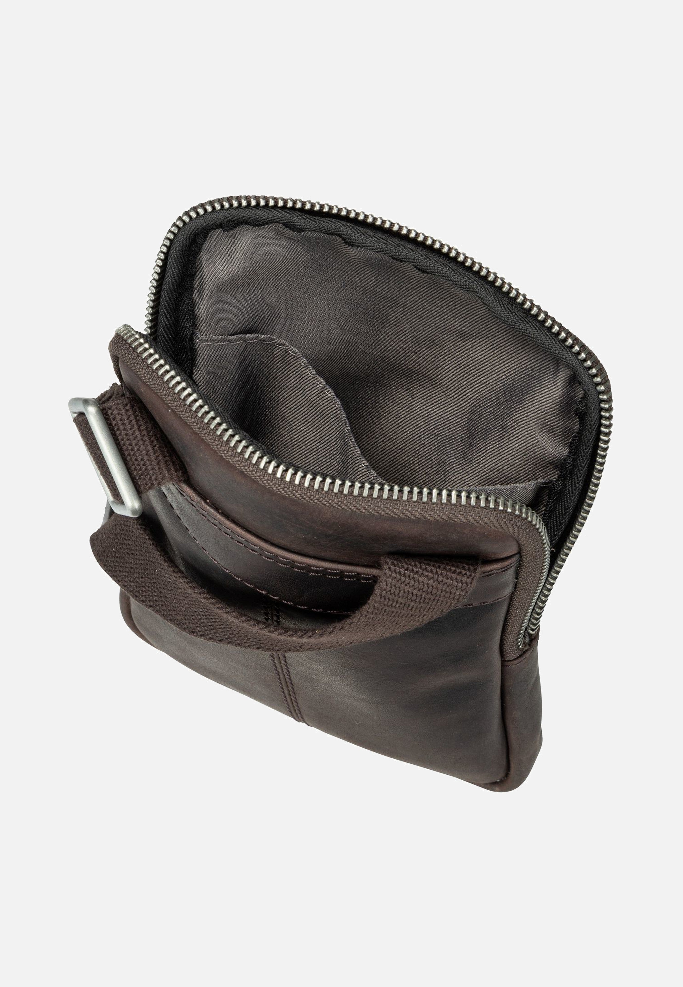 Brick Lane Brian XSVZ 1 Dark Brown - Crossbody Bag