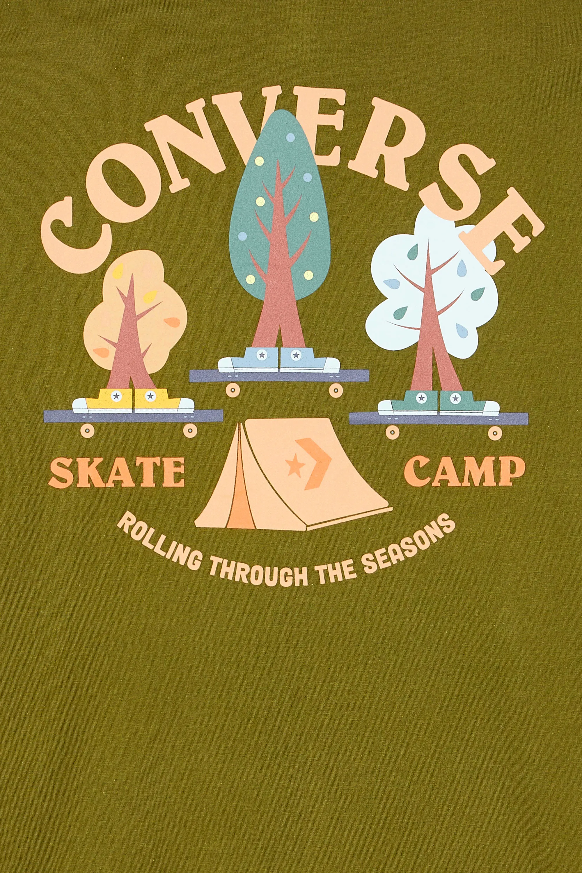CONVERSE T-shirt  ALL STAR Vert
