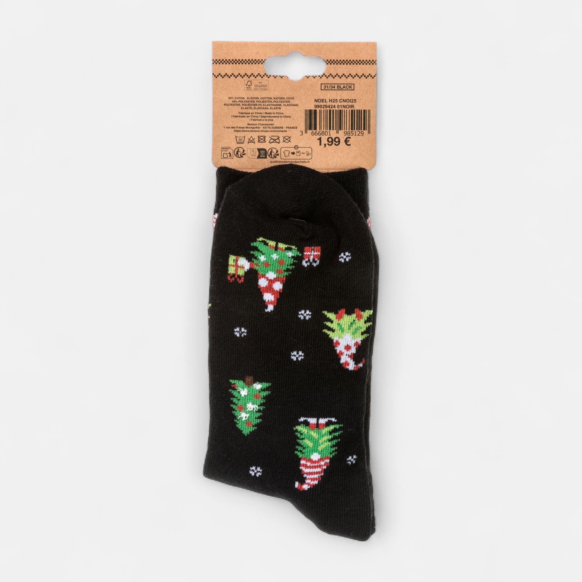 Chaussettes Enfant noir