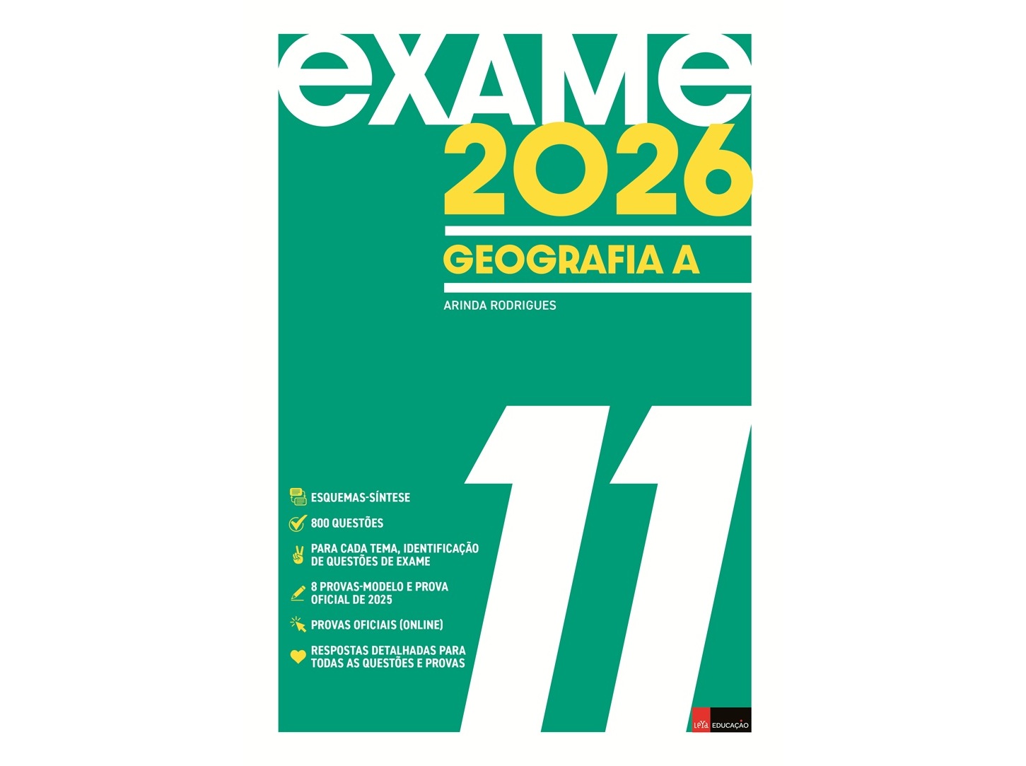 LIVRO EXAME 2026 GEOGRAFIA A 11º ANO
