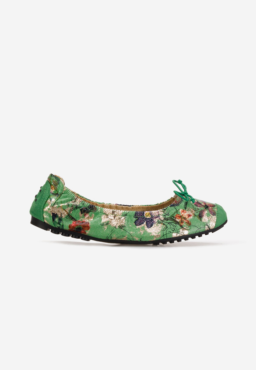 Ballerines femme verts Doriya
