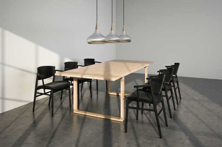 Fritz Hansen N01 stoel eiken