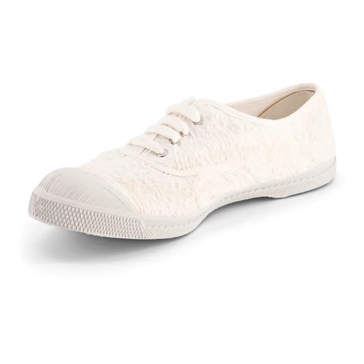 Bensimon Tennis Broderie Anglaise | Blanc