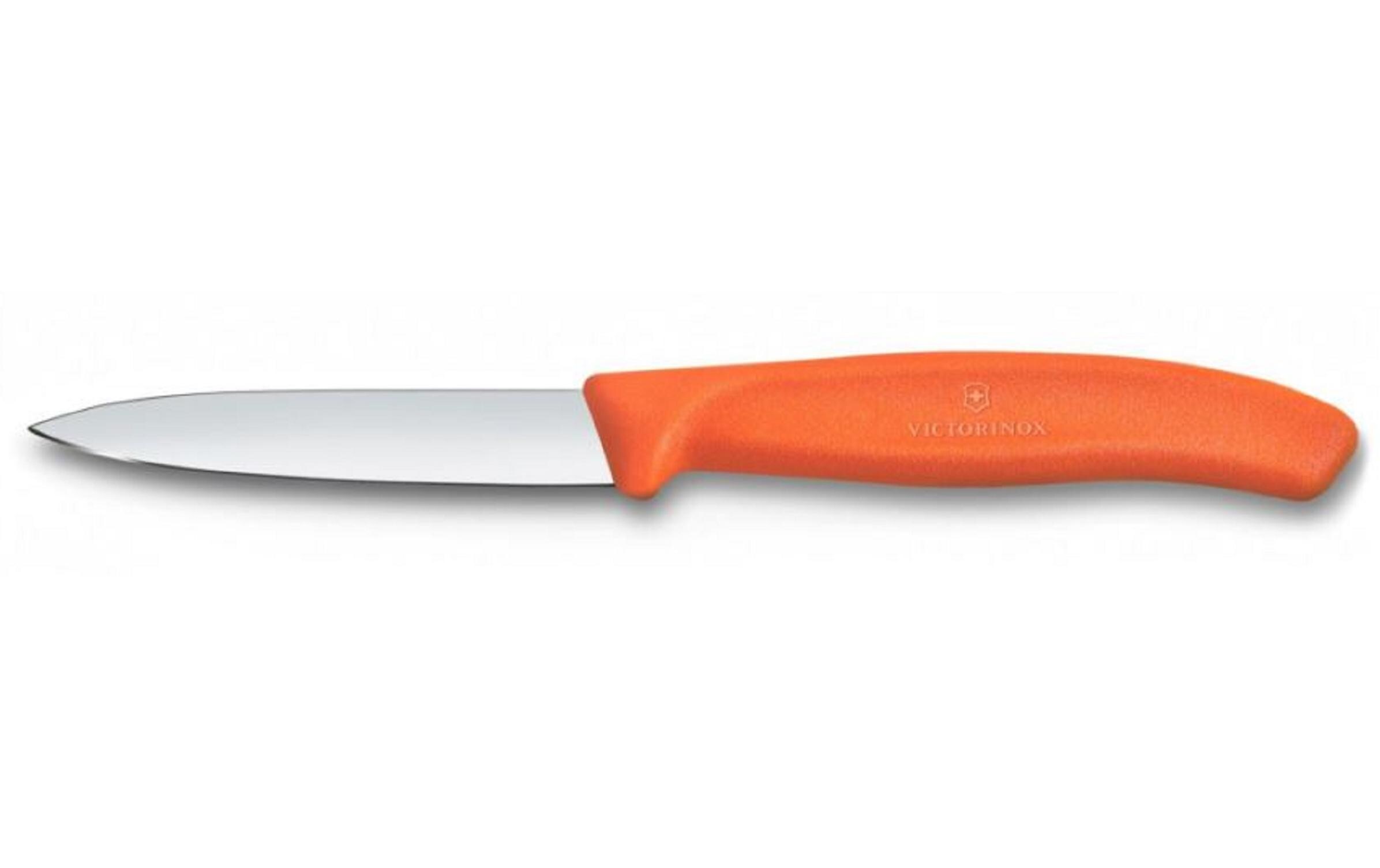 Gemüsemesser Swiss Classic, 8 cm, OrangePraktisches Gemüsemesser mit gerader Spitze