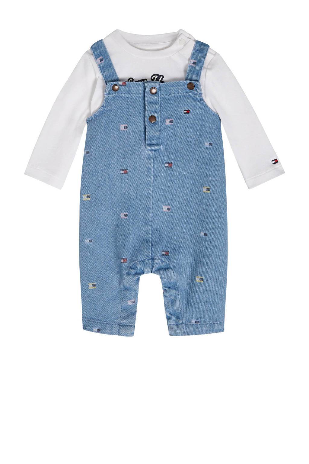 Tommy Hilfiger tuinbroek met longsleeve