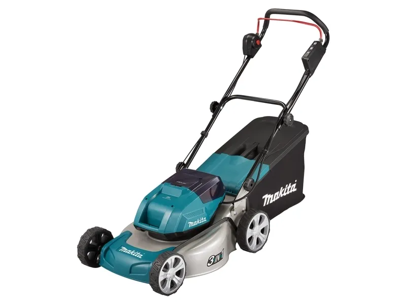 Makita DLM463Z - Græsslåmaskine - ledningfri - 18 V - intet batteri, ingen oplader - 3300 opm - 46 cm - 27.6 kg - SOLO