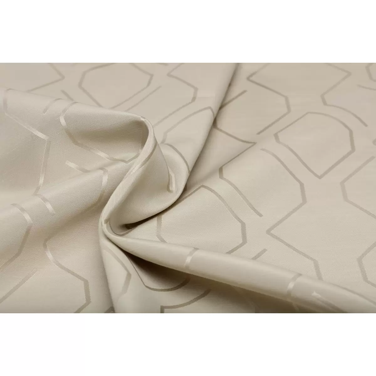 Nachtvorhang Jacquard Rombo Beige