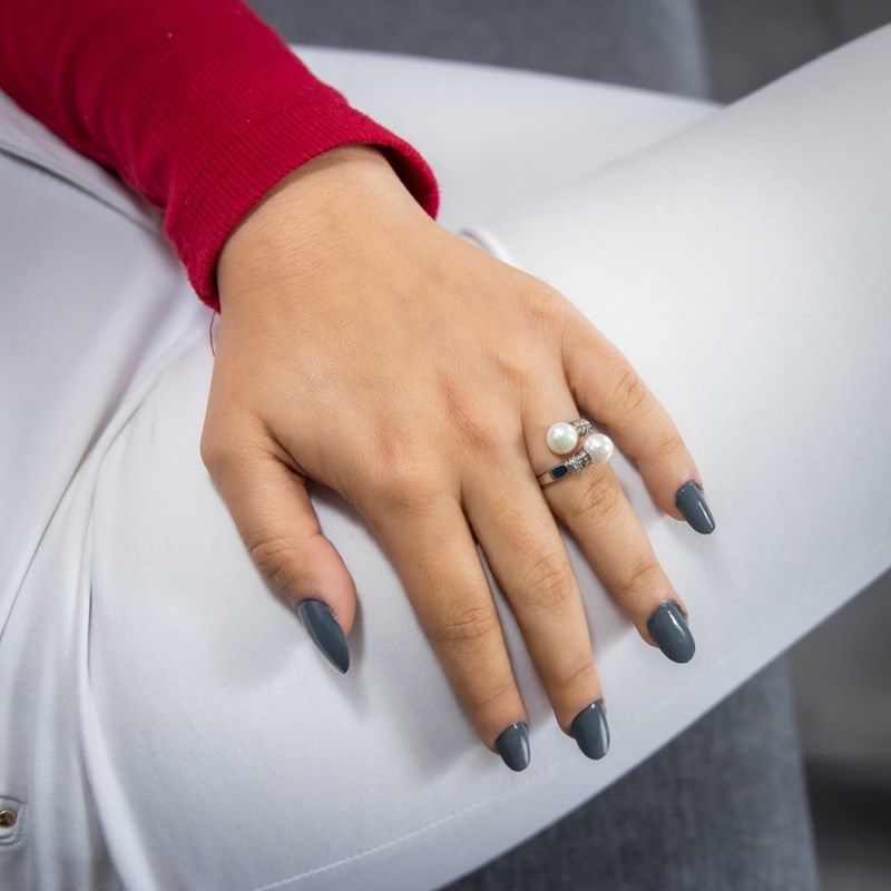 Bague Femme avec Perles DAPHNEE