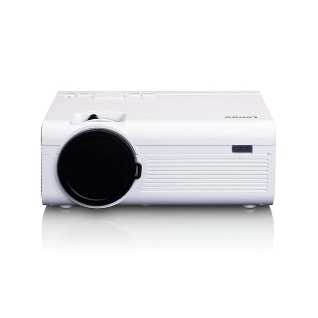 Lenco LCD-projektor med høj opløsning, understøtter Full HD 1080P-indhold Hvid