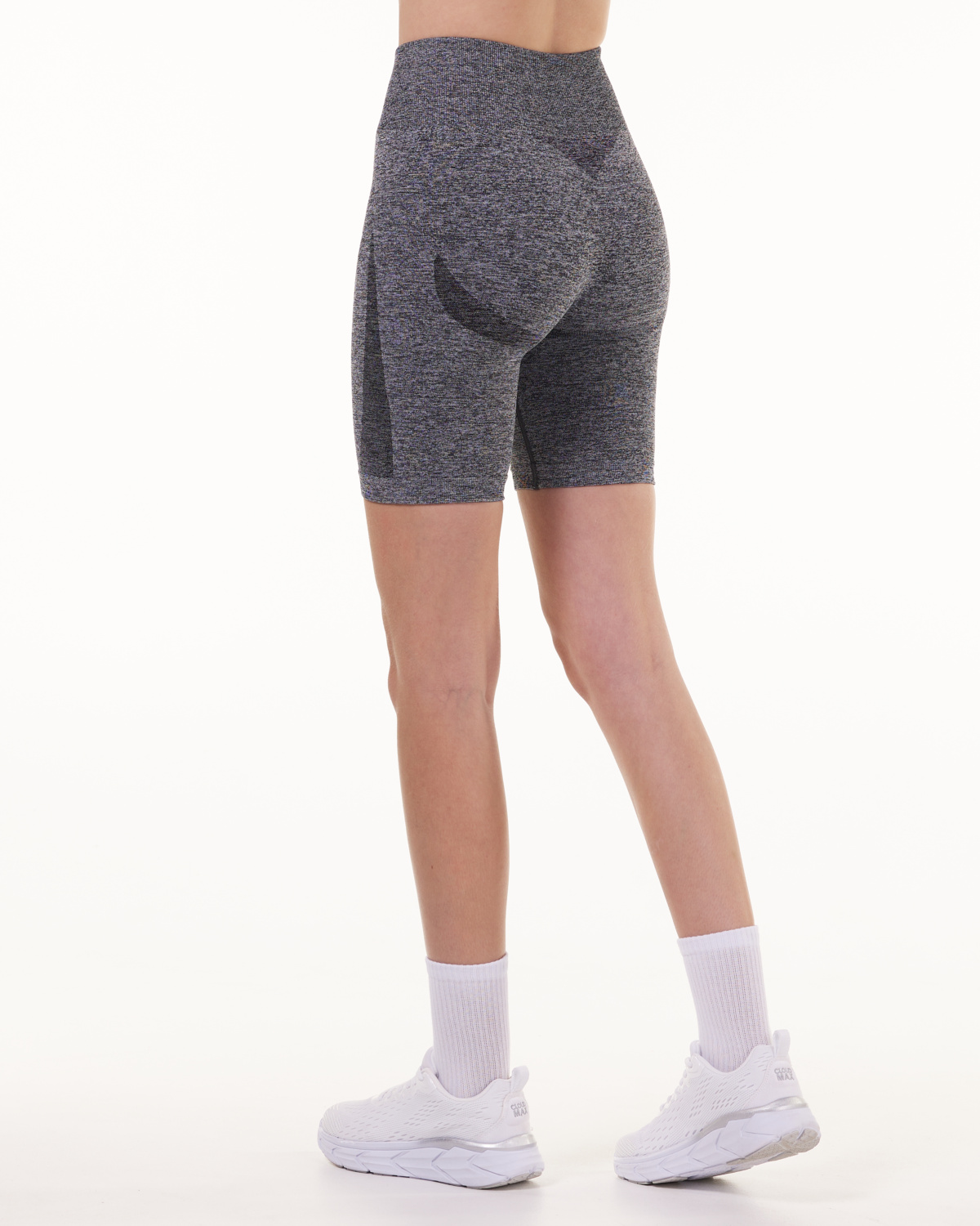 LEVITY Solar Seamless Shorts Grey Marl 22