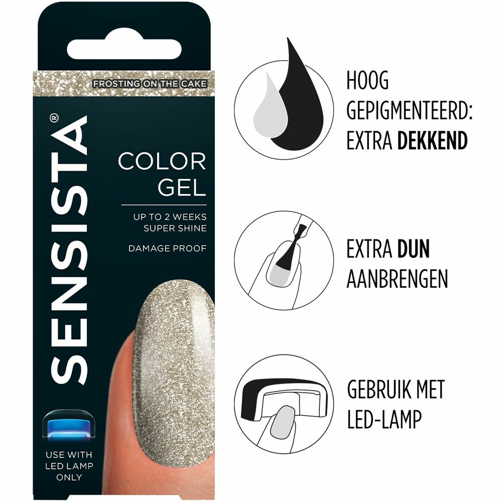 Sensista Color GelFrosting on the Cake7,5 ml