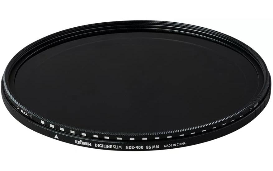 Graufilter Digiline Slim Variabler ND2-400 – 86 mmVariabler Graufilter reduziert die Lichtmenge