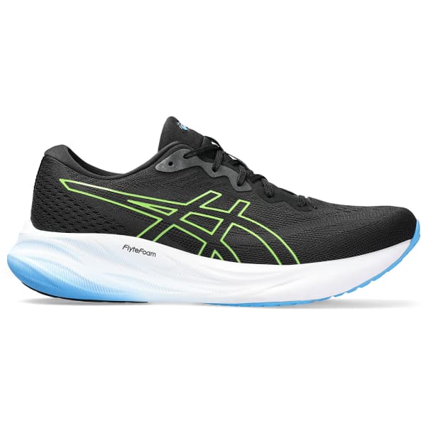 Chaussure running ASICS GEL-PULSE 15 BLACK/ELECTRIC LIME