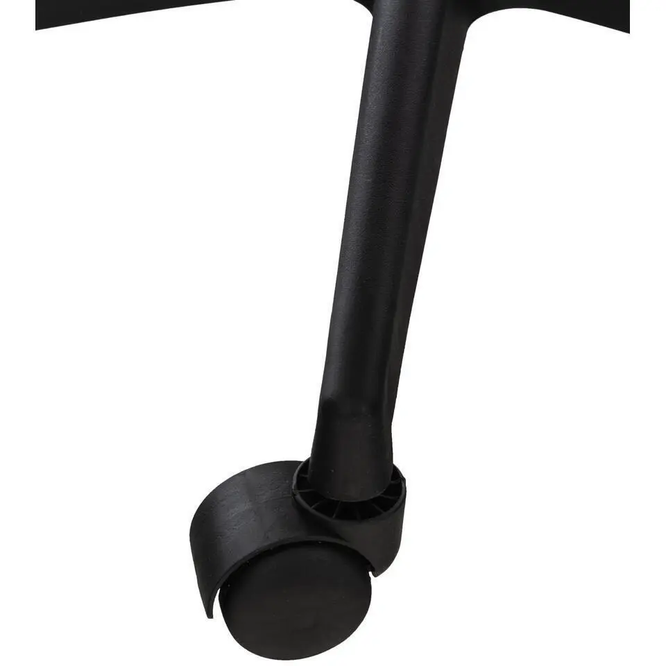 CLP Bureaustoel Auburn zwart Frame - Microfiber - rood