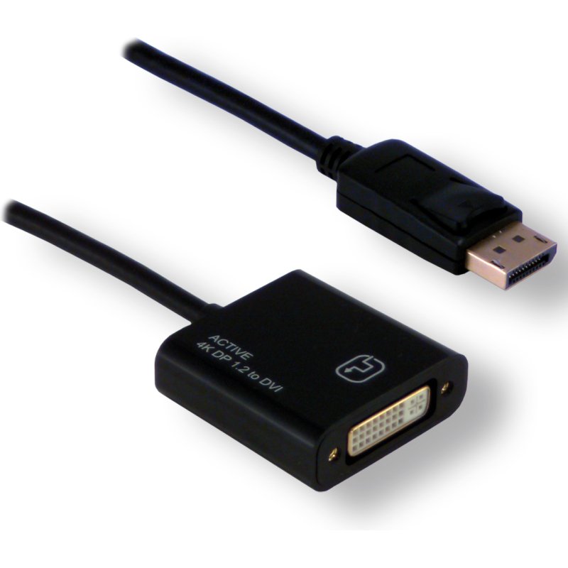 MCL CG-290CAZ câble vidéo et adaptateur 0,15 m DisplayPort DVI Noir