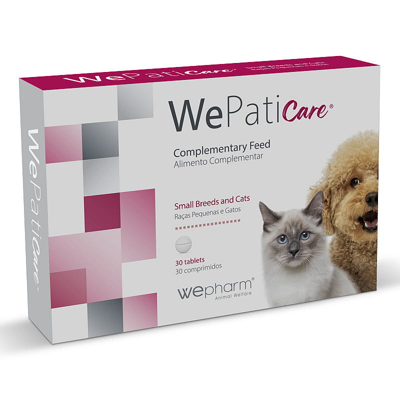 Wepharm WePaticare 30 tabletten | Small breed hond & kat | 15871.1