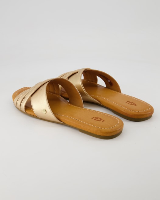 UGG Kenleigh Slide Pantoletten in Gold