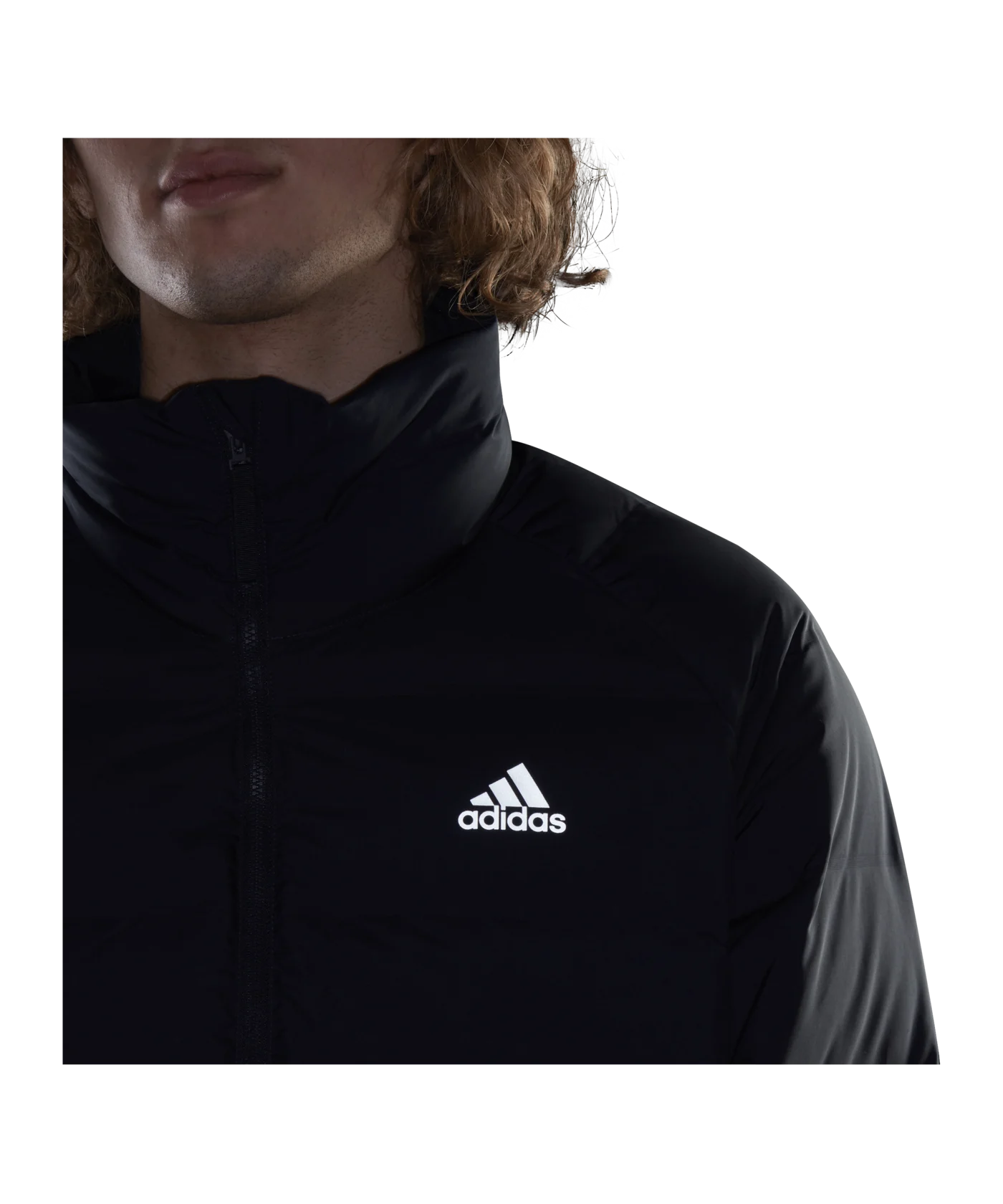 adidas Helionic Mid Jacke Blau
