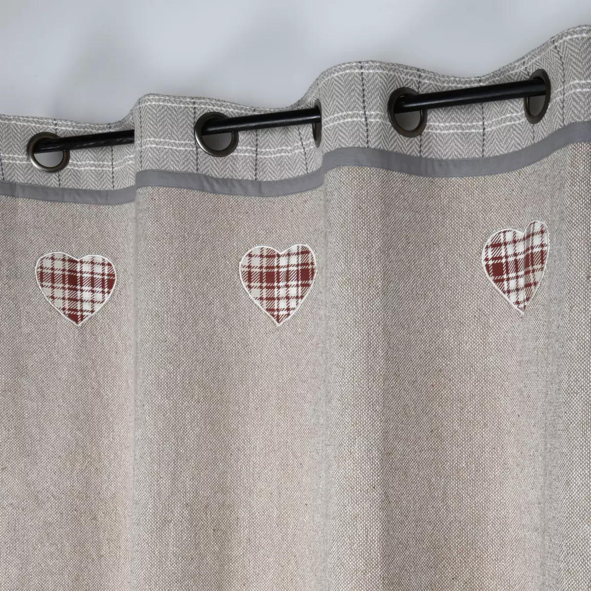 Rideau coton (140 x 260 cm) Cornouailles Beige