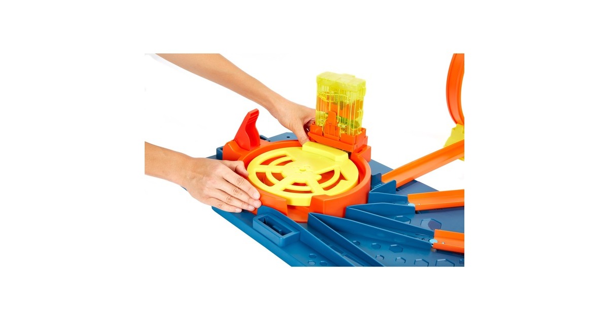 Hot WheelsTrack Builder Unlimited Rapid Launch Builder Box Racebaan