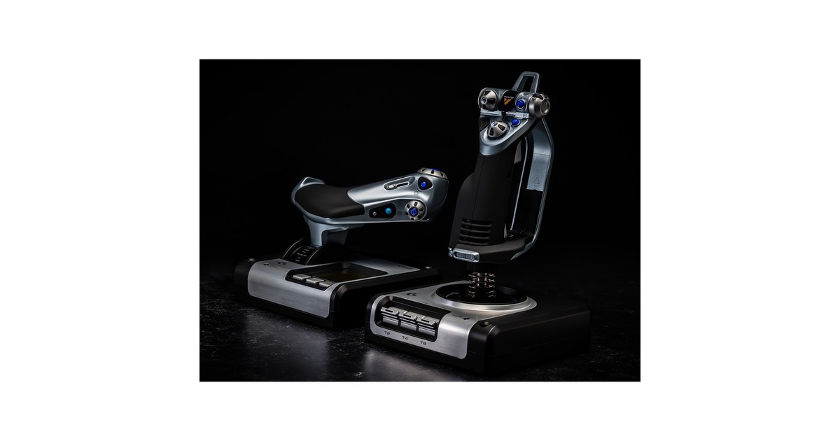 Logitech GSaitek X52 FLIGHT Control System gaming hotas  (Zwart/zilver)