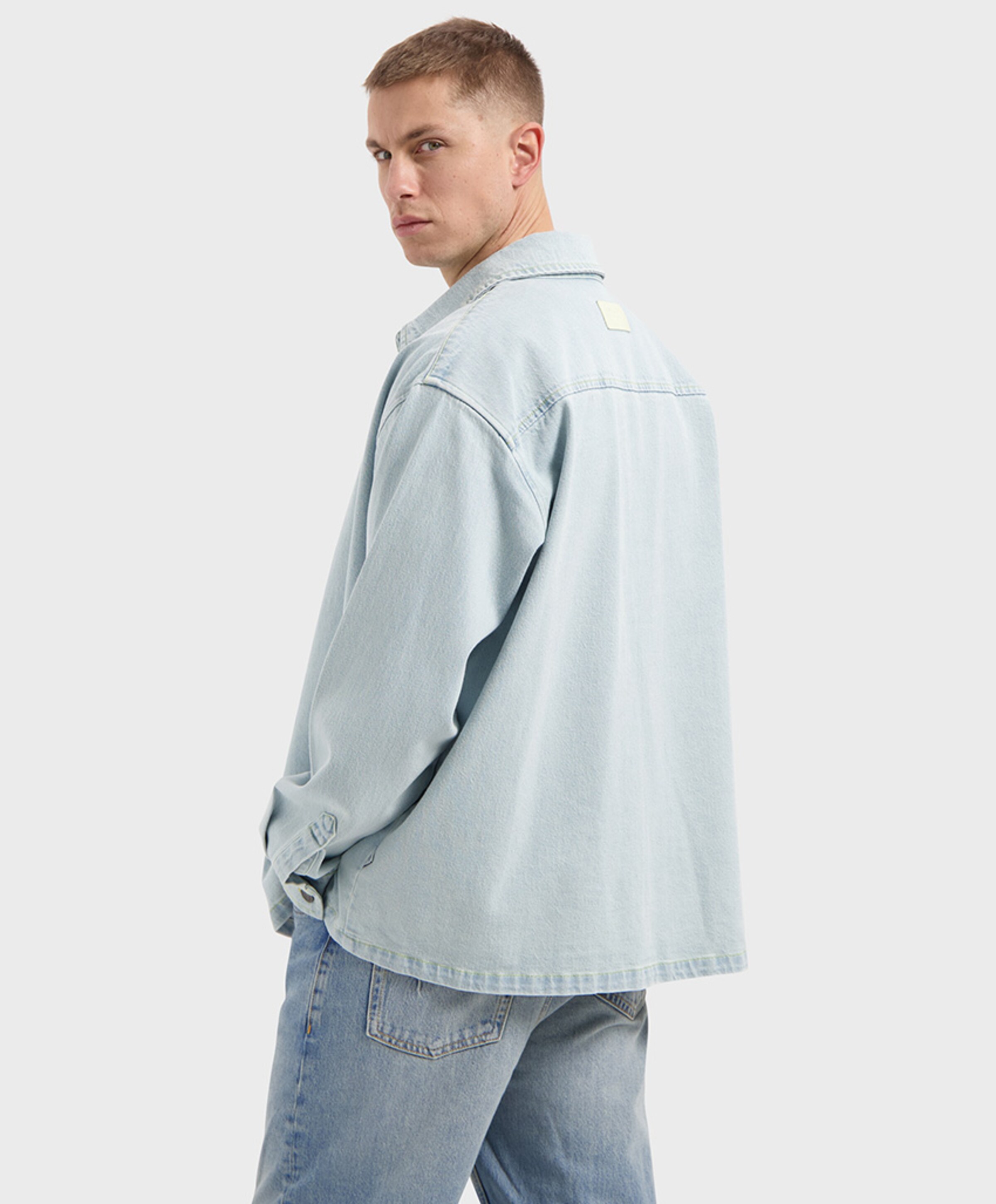 Law of the Sea Heren overshirt blauw