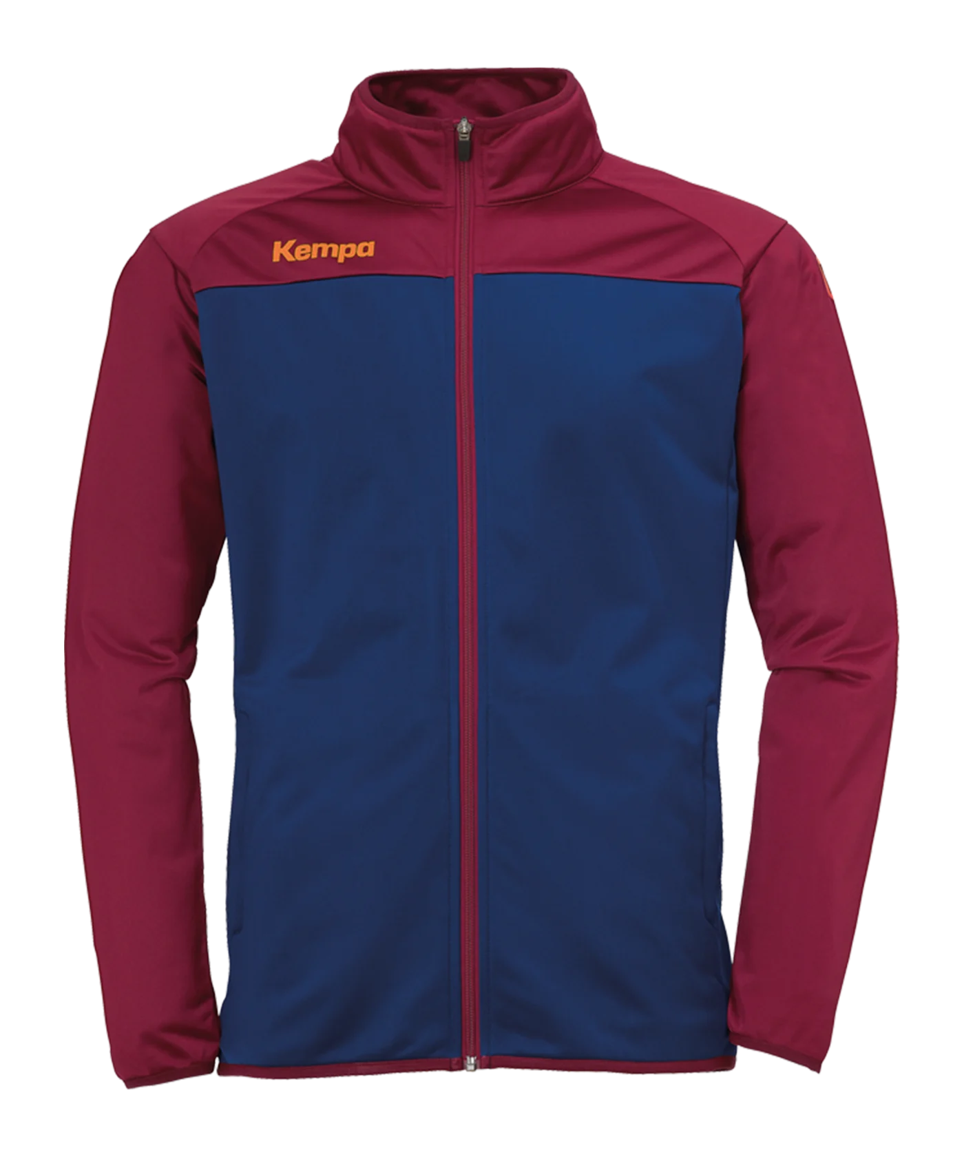 Kempa Prime Polyesterjacke Dunkelblau Rot F11