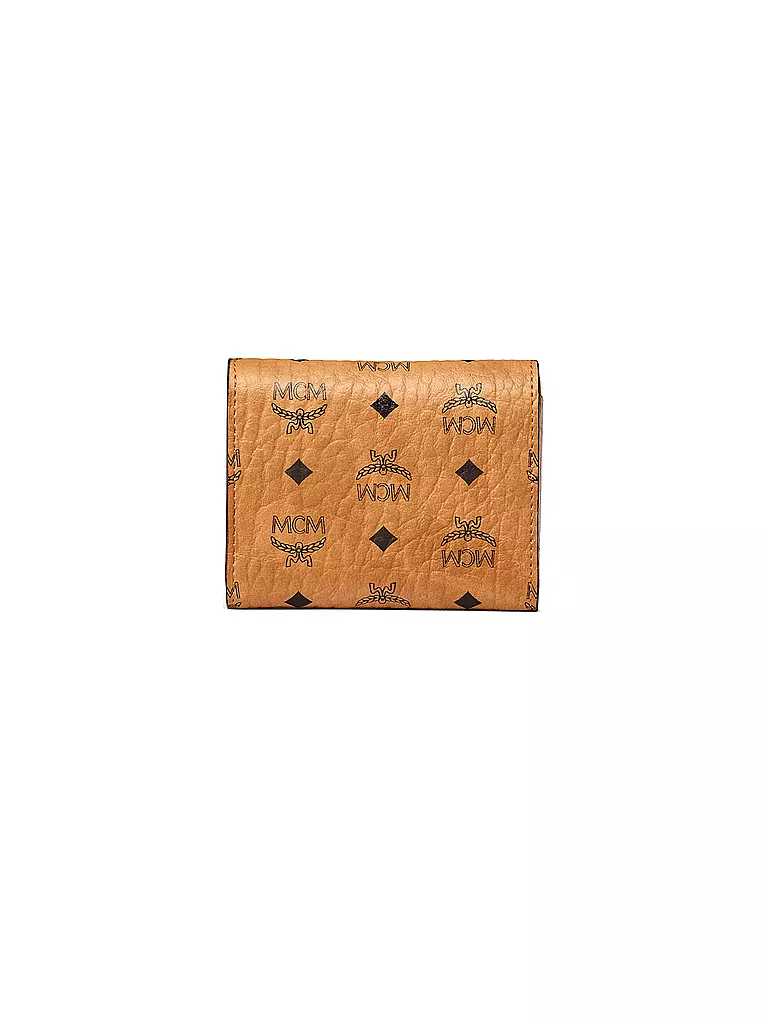 MCM Geldbörse Visetos Original Flap Wallet  braun