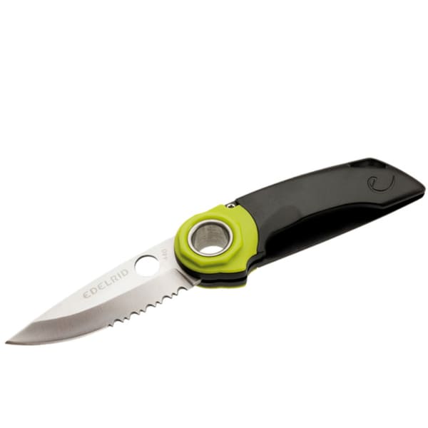 Couteau escalade EDELRID ROPE TOOTH EINHANDMESSER night oasis