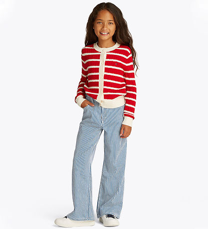 Tommy Hilfiger Jeans - Striped Denim - Blau/Weiß