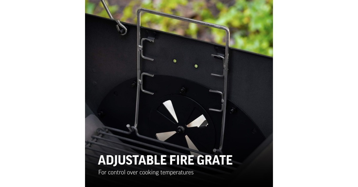 Char-GrillerWrangler houtskoolbarbecue  (Zwart)
