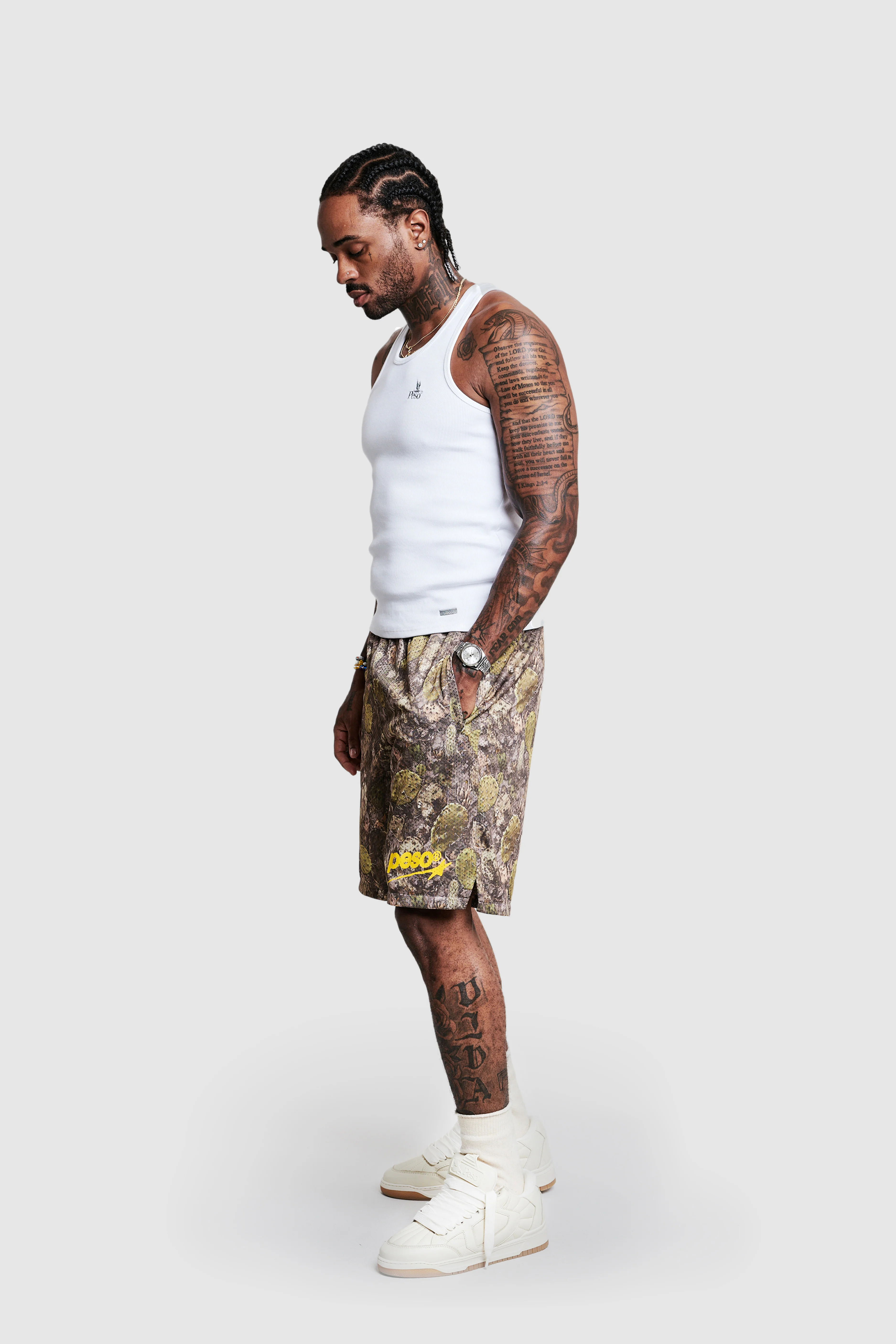 Cactus Star Mesh Shorts