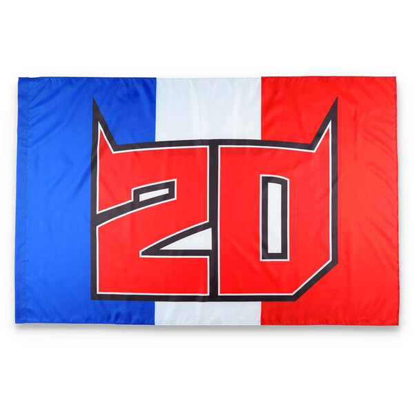 Fabio Quartararo - Drapeau 20 France Bleu / Blanc / Rouge