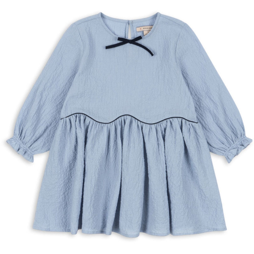 Køb Konges Sløjd Blue Fog Ava Kjole GOTS