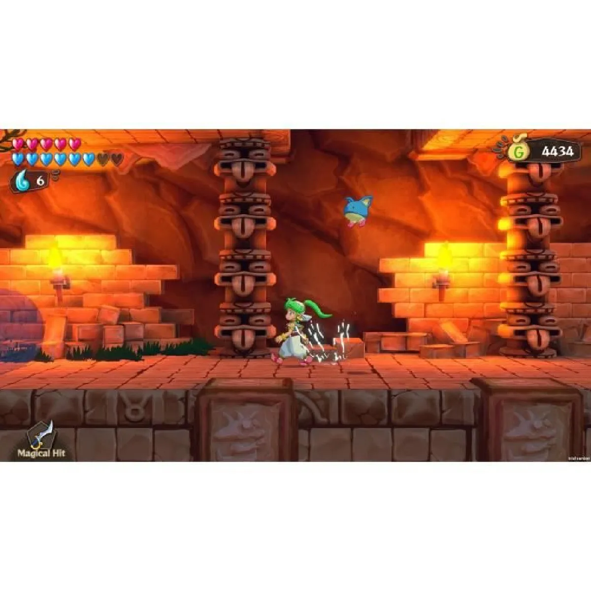 Just For Games Wonderboy asha in Monster World
