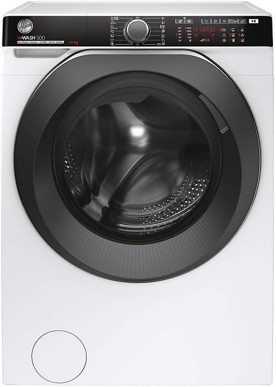Hoover H-WASH 500 HWP 414AMBC/1-S Waschmaschine/Energieeffizienzklasse A/Füllmenge 14 kg/Inverter Motor/Wi-Fi + Bluetooth/All in One Programm/ActiveSteam Dampffunktion