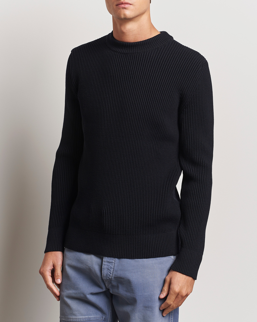 S.N.S. Herning Fender Wool Crew Neck Navy Blue