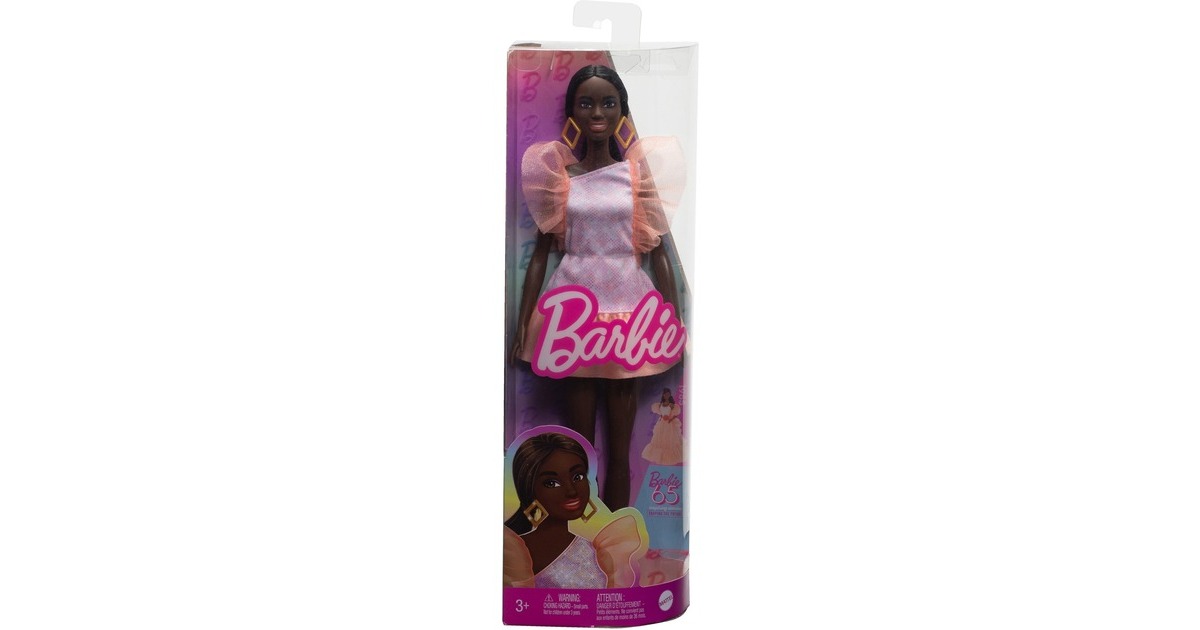 BarbieFashionistas #216 - Peach dress Pop  (65e verjaardag)
